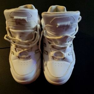 White Fila Disruptor